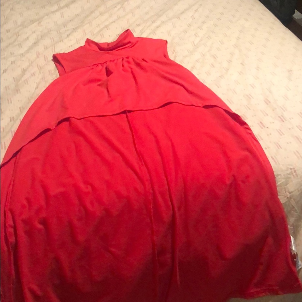 High-low tank blouse